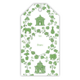 Green Into the Garden Gift Tags, Pack of 10