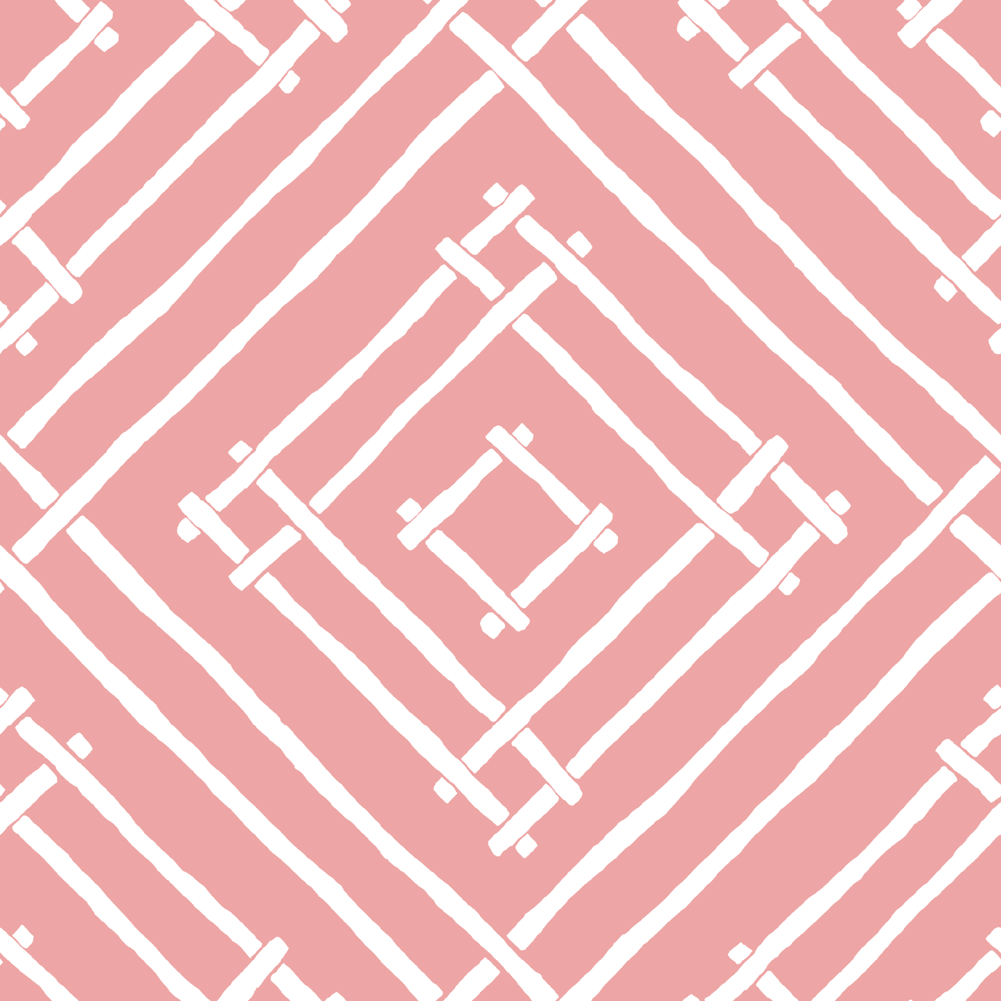 Island House Southampton Pink Outdoor Fabric Sample