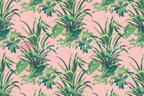 Jungle Road Bahama Pink Outdoor Fabric by the Yard