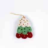 Handcrafted Holiday Icons Felt Christmas Ornaments