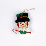 Handcrafted Holiday Icons Felt Christmas Ornaments