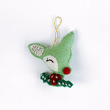 Handcrafted Holiday Icons Felt Christmas Ornaments