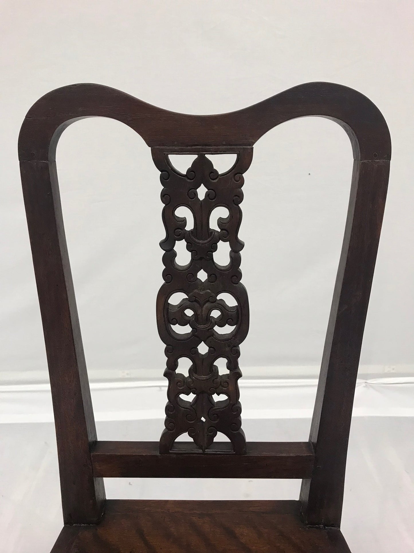 Early 20th Century Chinese Wood Hall Chair