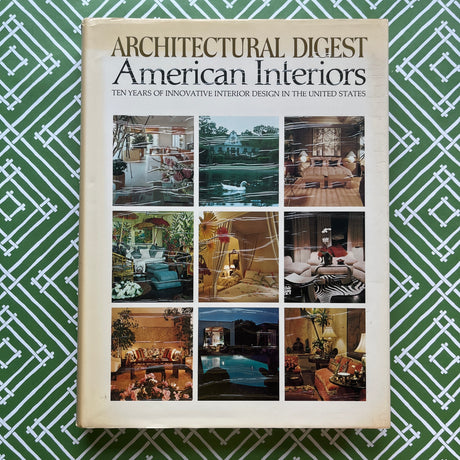 Vintage Architectural Digest Book Set of 3