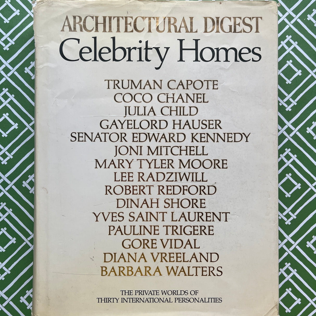 Vintage Architectural Digest Book Set of 3