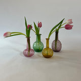 Pink Glass Bud Vase