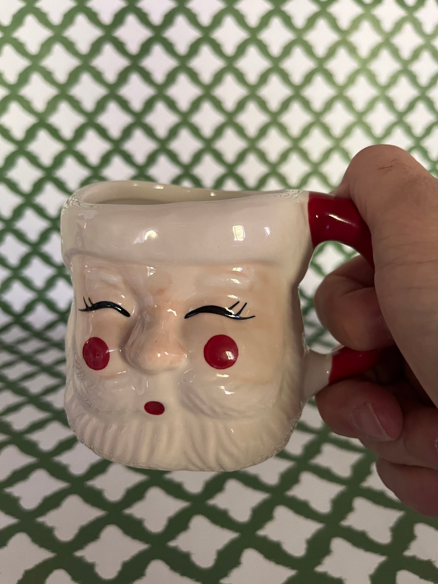 Santa Mugs, Set of 2