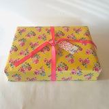 Swans Island Yellow Wrapping Paper