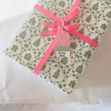 Into the Garden Green Wrapping Paper