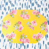 Yellow/Blue Floral Paper Tableware Treasures