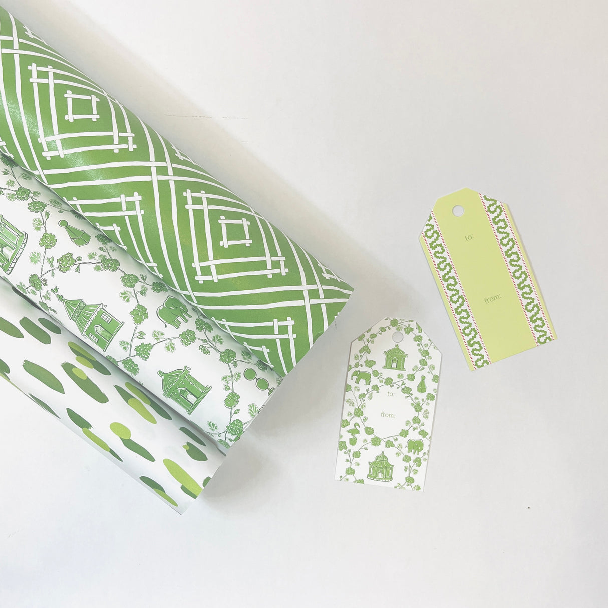 Green Goddess Gift Wrap Set