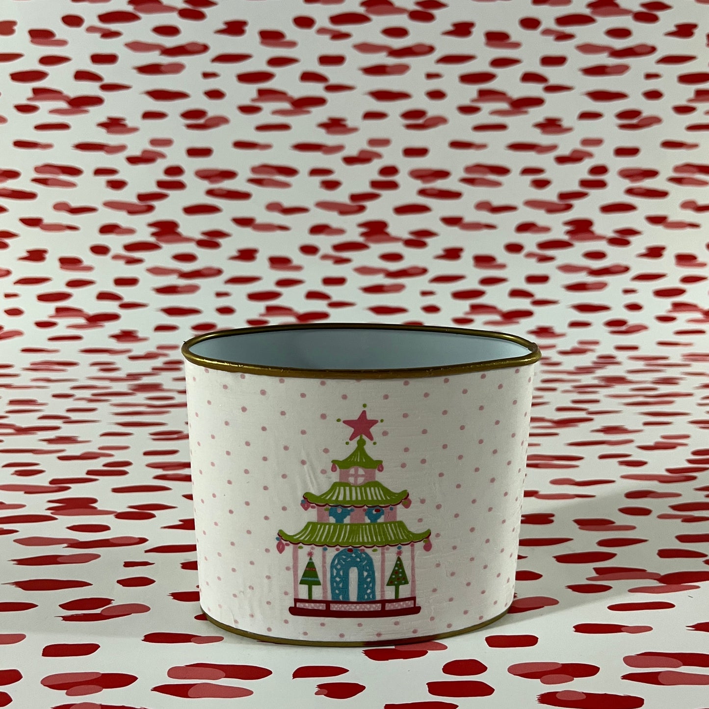 Festive Pagodas Petite Caddy