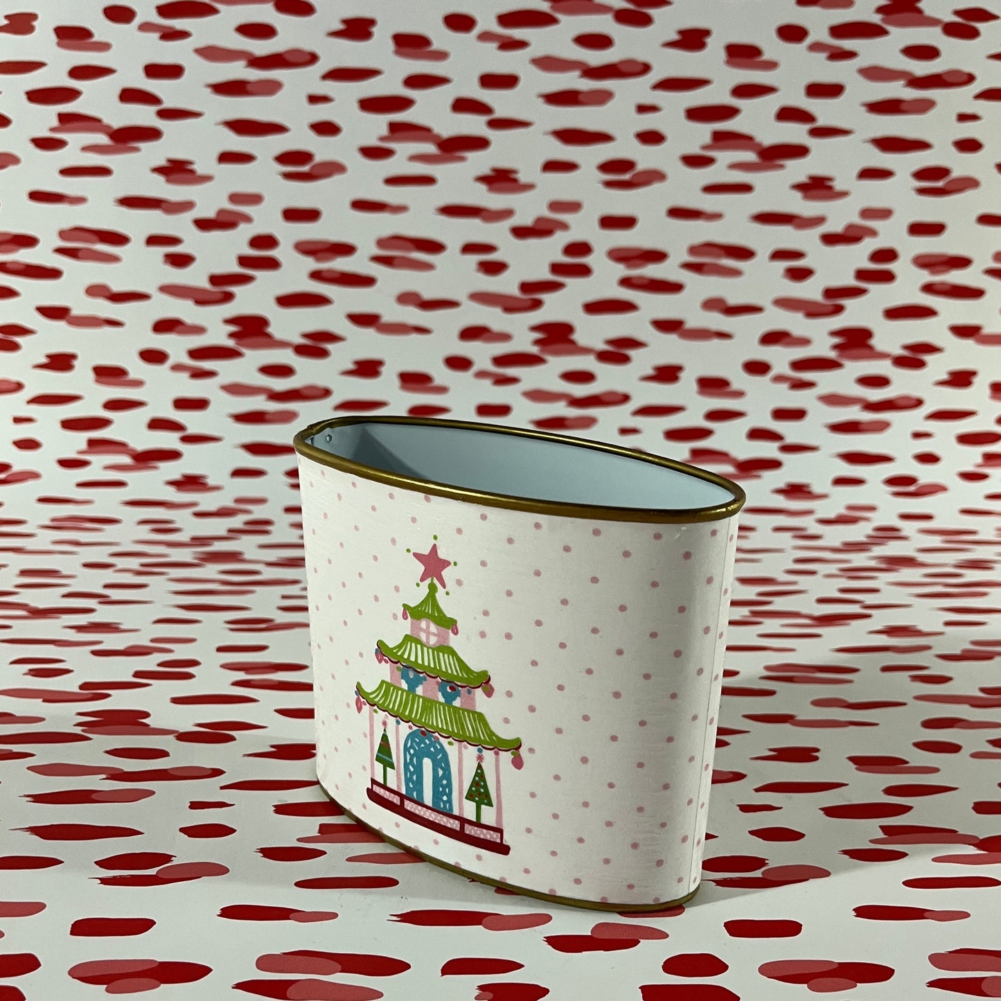 Festive Pagodas Petite Caddy