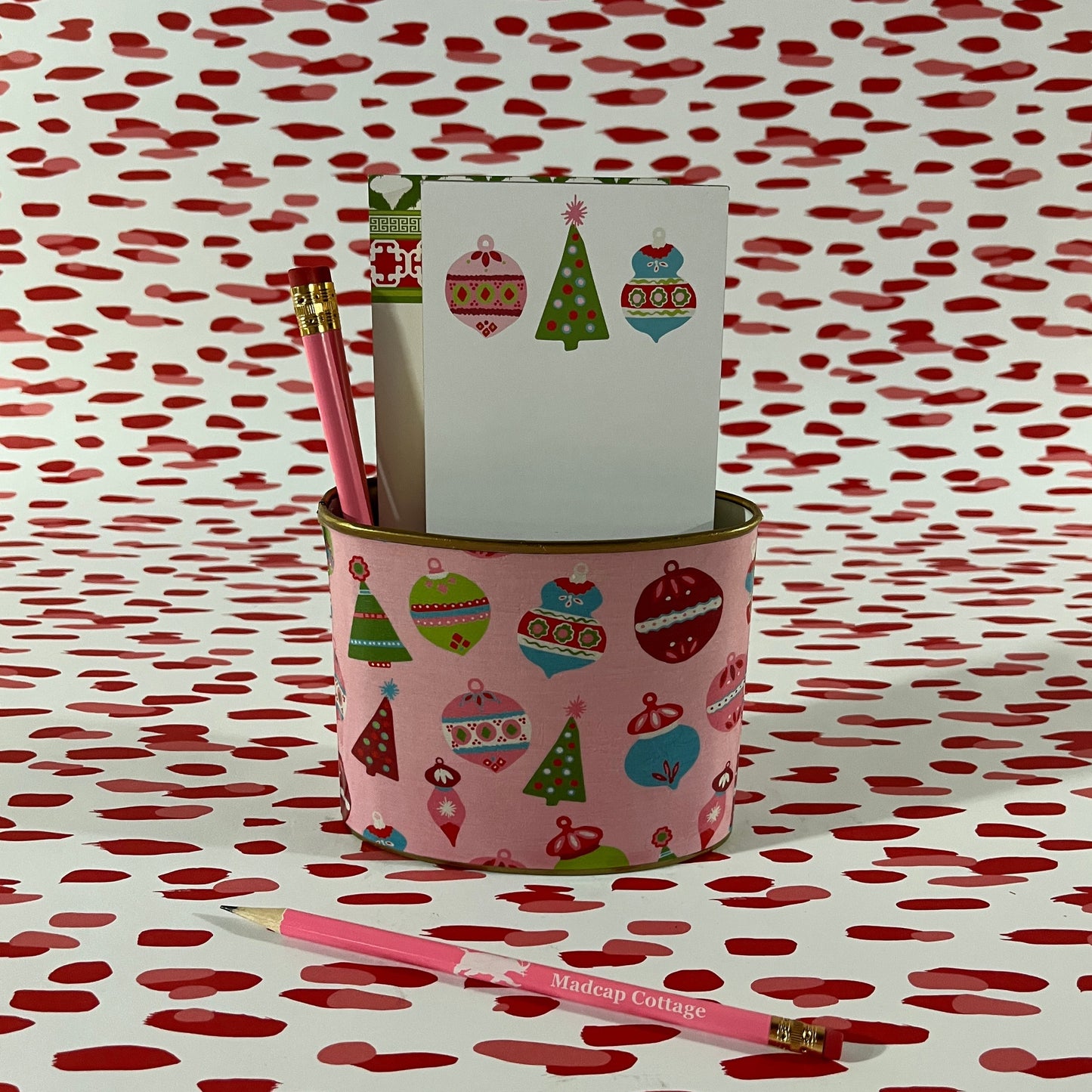 Petite Darling Ornaments Notepad Caddy