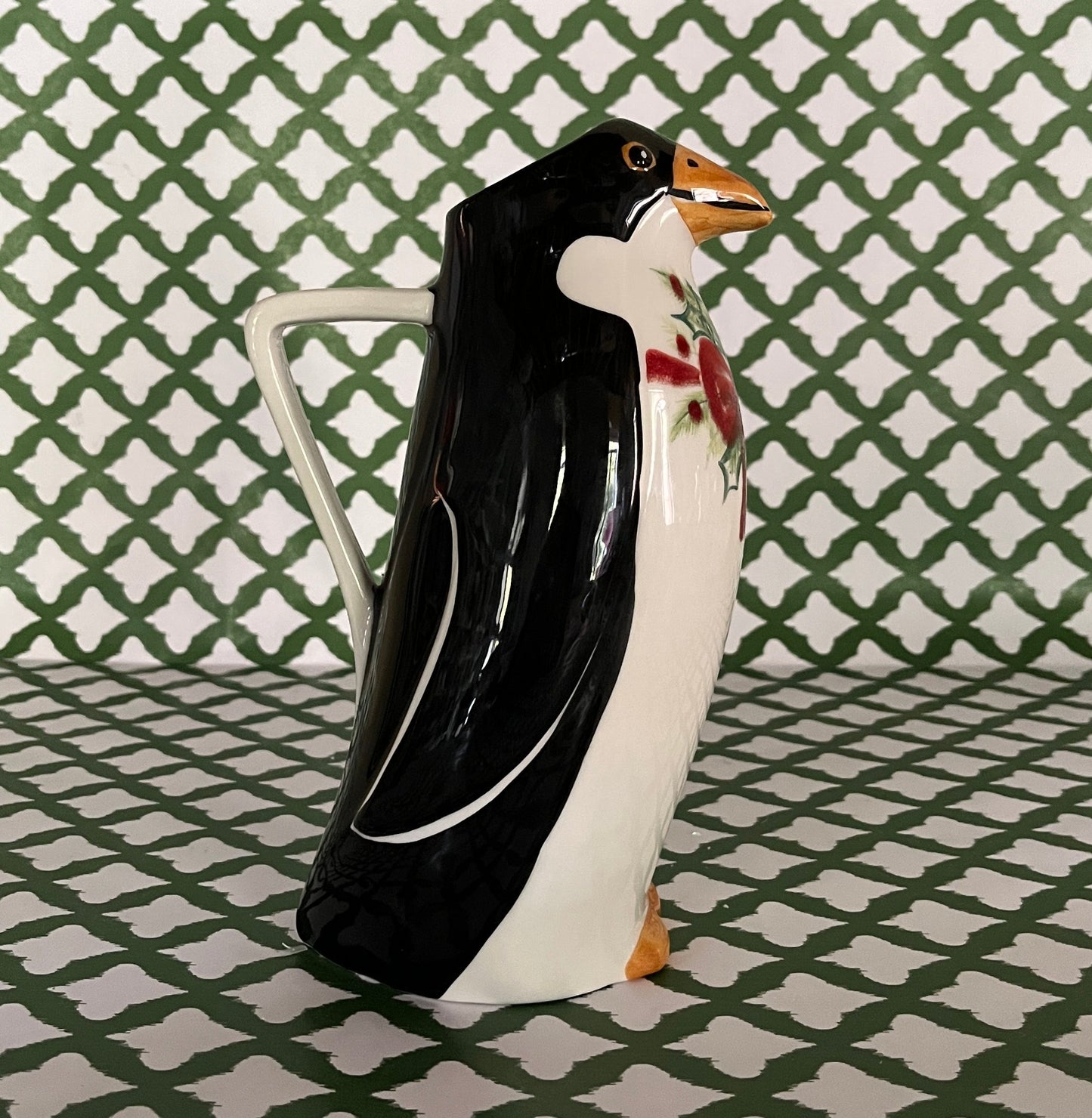 Holiday Penguin Pitcher