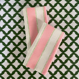 Cabana Boy Bright Pink Washable Linen Dinner Napkins, Set of 2