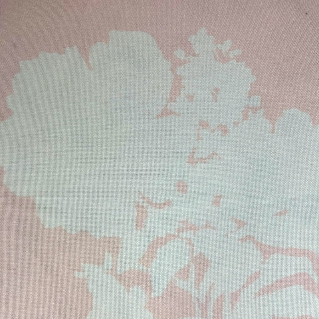Swans Island Silhouette Shell Pink/ Gin Lane Celery 22” Square Pillow