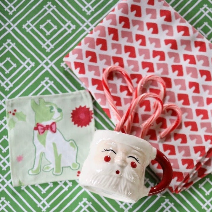 Santa Mugs, Set of 2