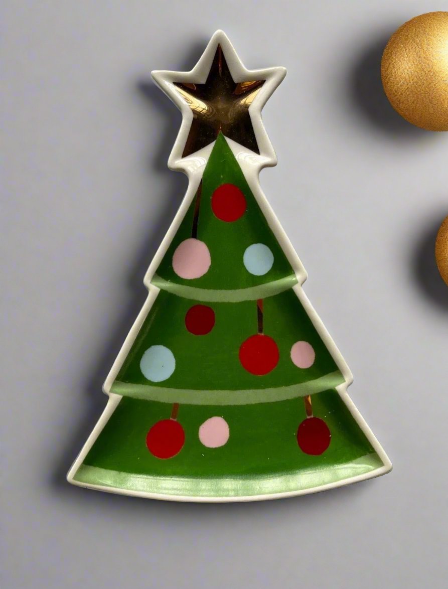 Christmas Tree Plate