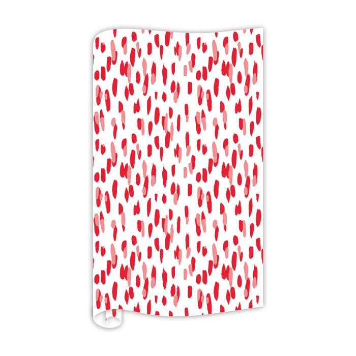 Club House Red Wrapping Paper