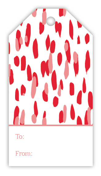 Club House Red Gift Tags