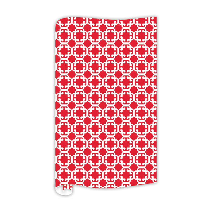 Red Monserrat Wrapping Paper