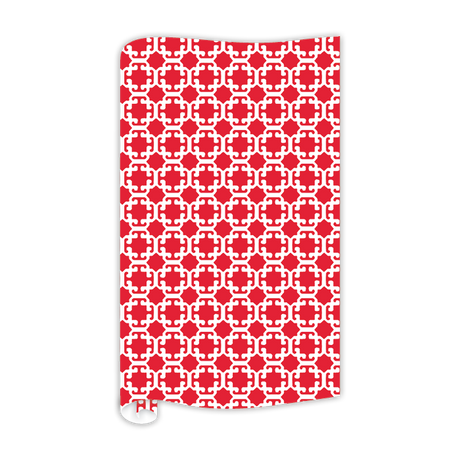 Red Monserrat Wrapping Paper