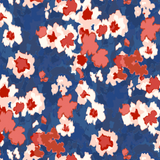 Sissinghurst Cherry Red Wallpaper Sample