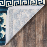 Monserrat Wool Blue Area Rug