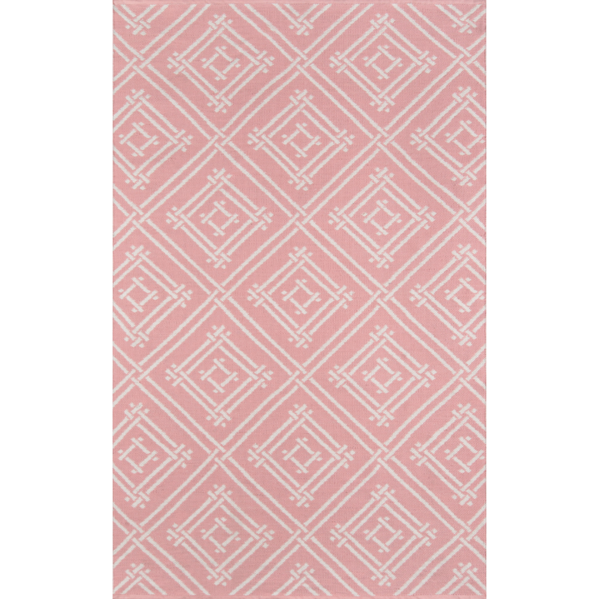 2 Pack Madcap Cottage Baileys Beach Club Area, Indoor Outdoor Rug, 2' X 3',  Pink