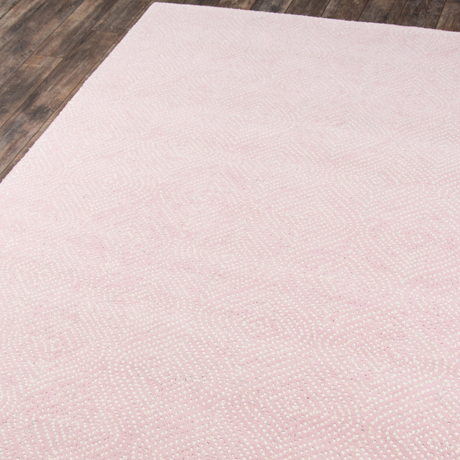 Pink Roman Holiday Wool Indoor Area Rug