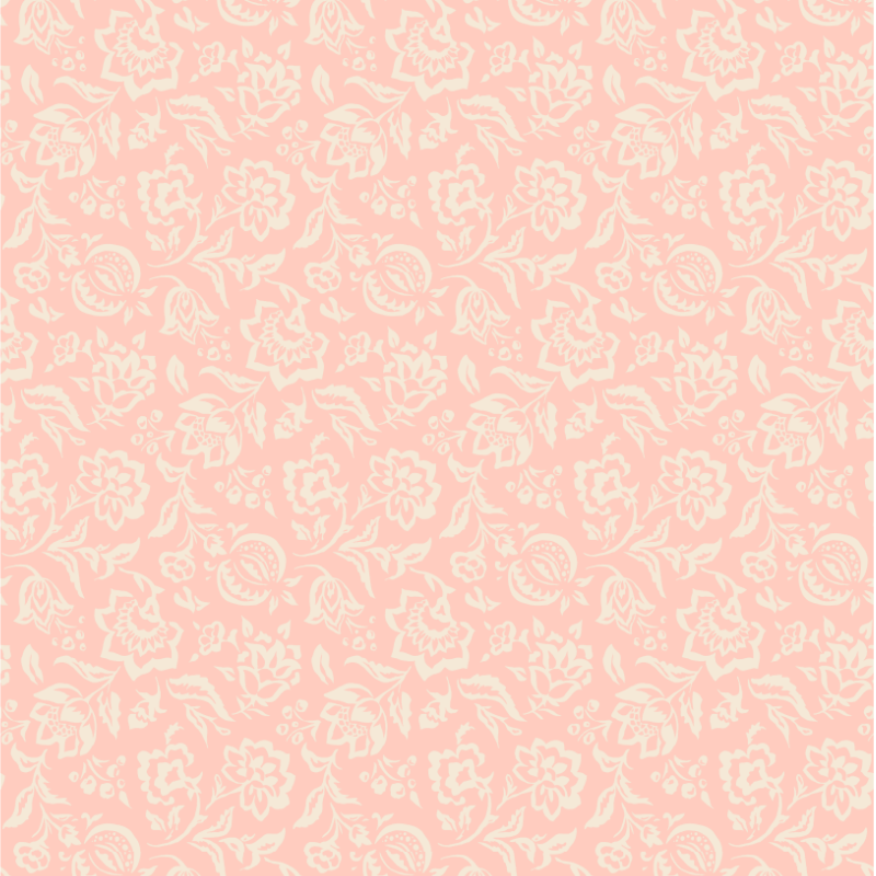Hampton Court Shell Pink Wallpaper Sample