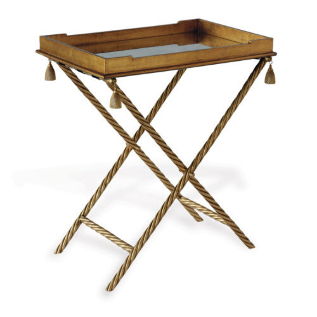 Gilt Delfern Bar & Tray