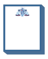 Blue Imperial Palace Tall Stack Notepad