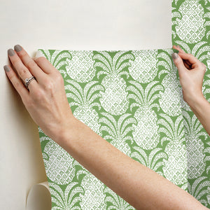 Round Hill Palm Green Peel & Stick Wallpaper