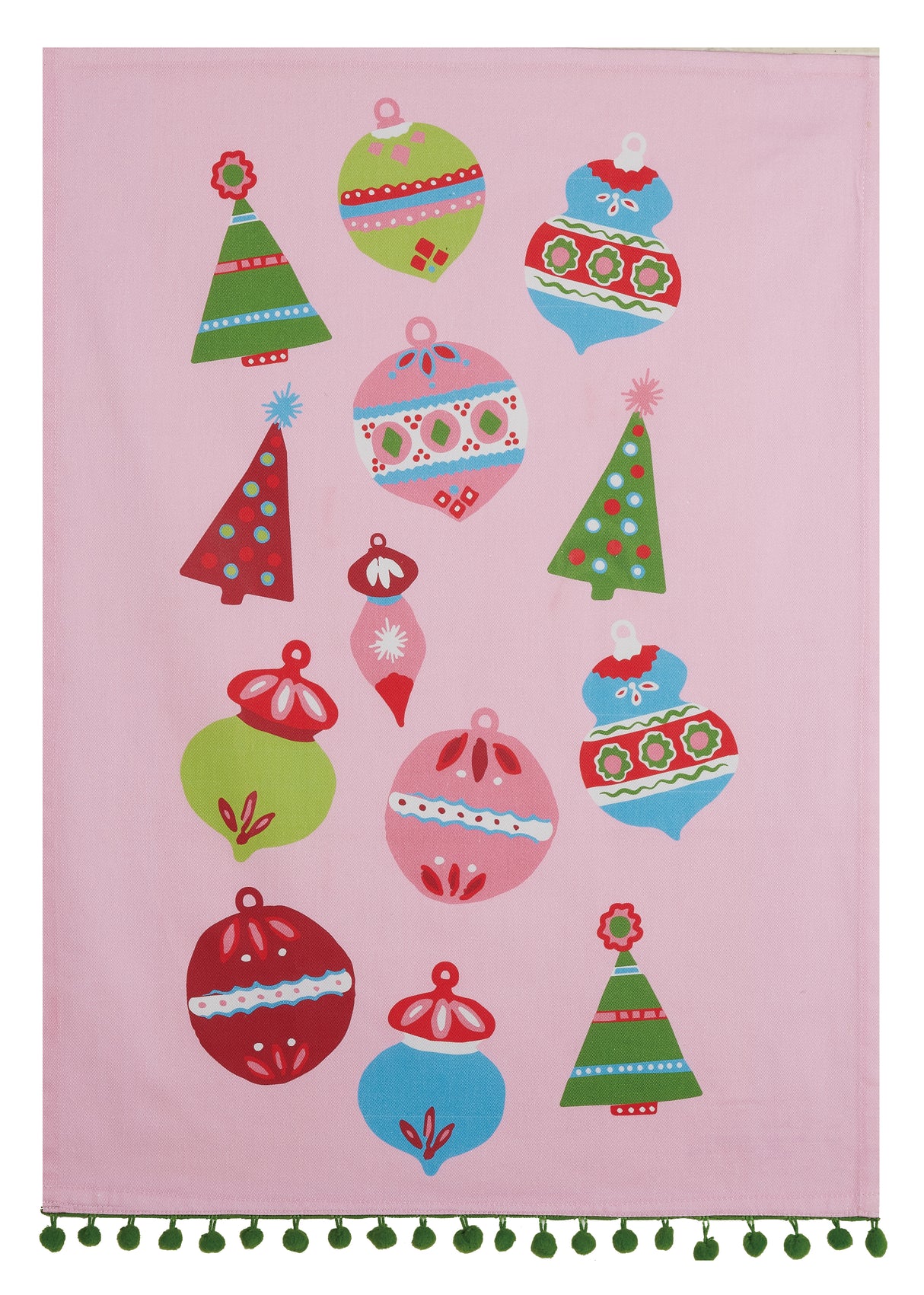 Darling Ornaments Christmas Tea Towel/Dish Towel/Guest Towel