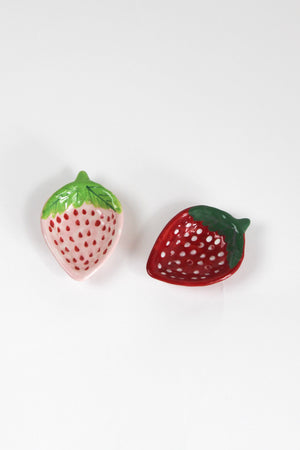 Small Ceramic Strawberry Bowls
