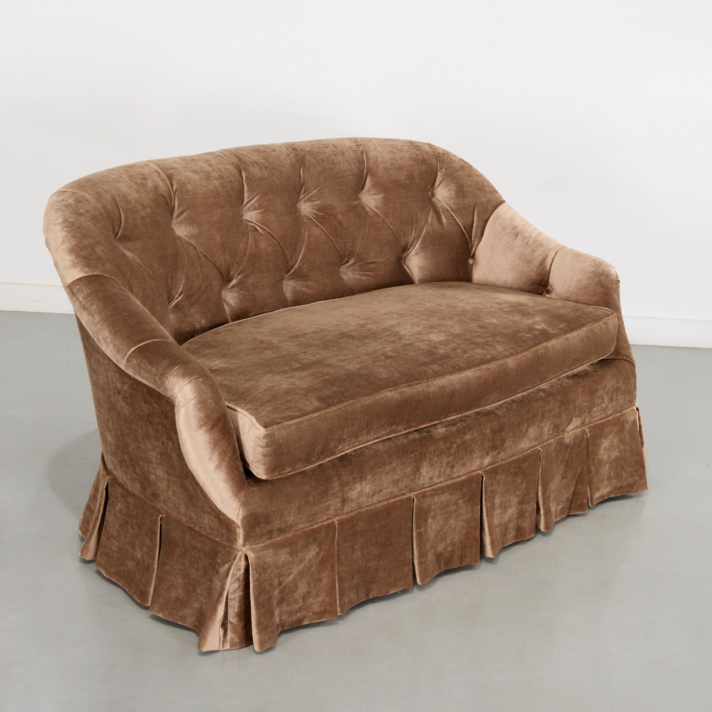 Button Tufted Loveseat