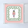 Nutcracker Square Acrylic Tray, 3 Sizes/Colors