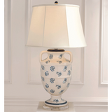 Bonjour Provence Navy Blue/Cream Table Lamp