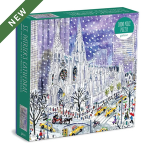 St. Patrick's Cathedral at Christmas 1,000-Piece Jigsaw Puzzle