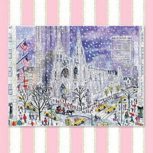 St. Patrick's Cathedral at Christmas 1,000-Piece Jigsaw Puzzle