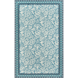 Hampton Court Wool Light Blue Area Rug