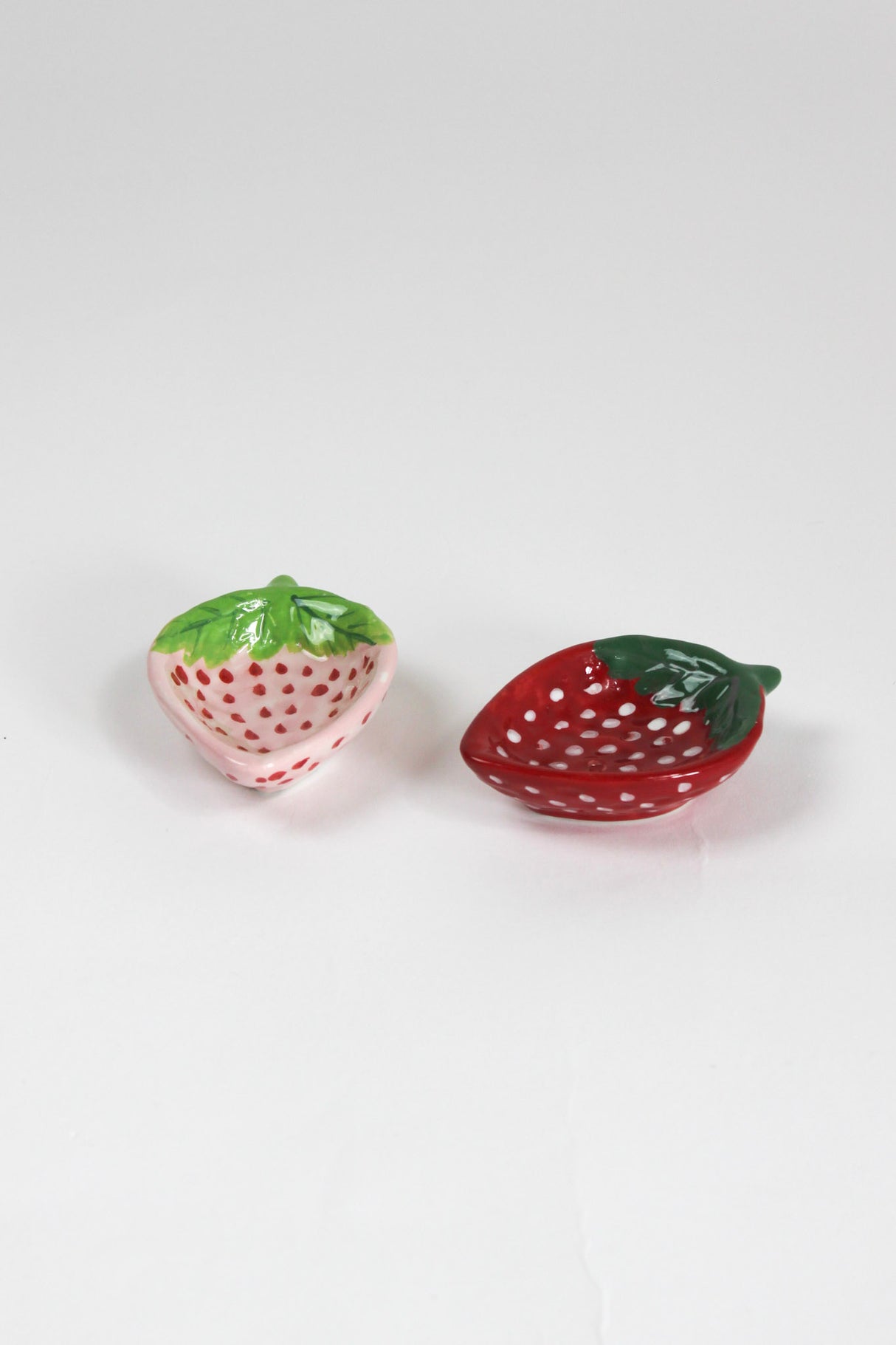 Small Ceramic Strawberry Bowls