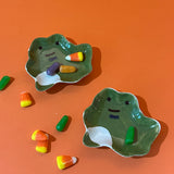 Petite Frog Ceramic Accent Dishes, Set of 2