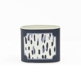 Club House Blue Brushstroke Caddy, 2 Sizes