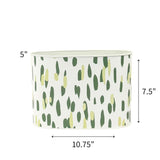 Club House Green Brushstroke Caddy, 2 Sizes