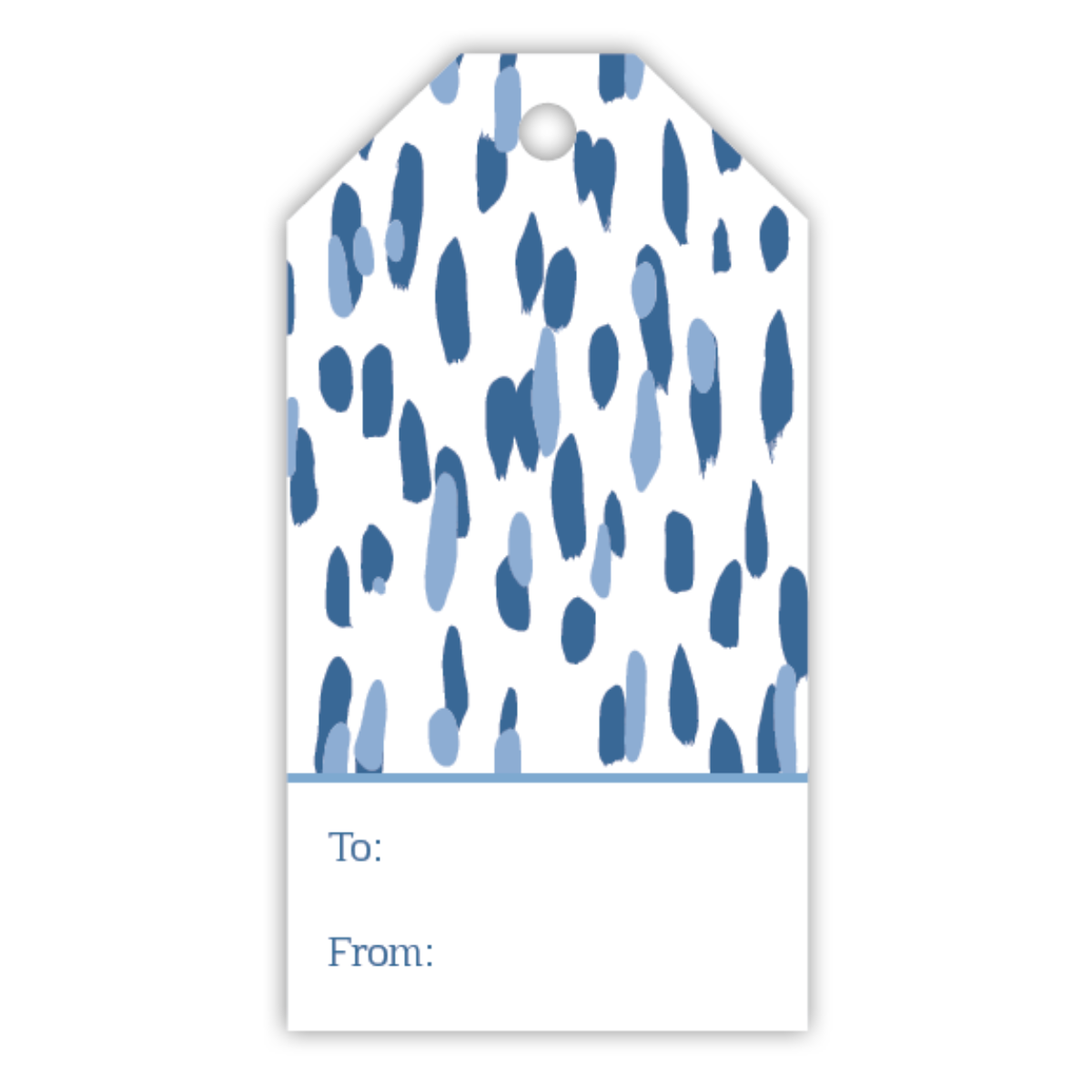 Blue Club House Gift Tags, Pack of 10