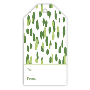 Club House Forest Green Gift Tags, Pack of 10