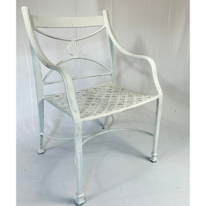 Vintage Metal Patio Chairs, Set of 4